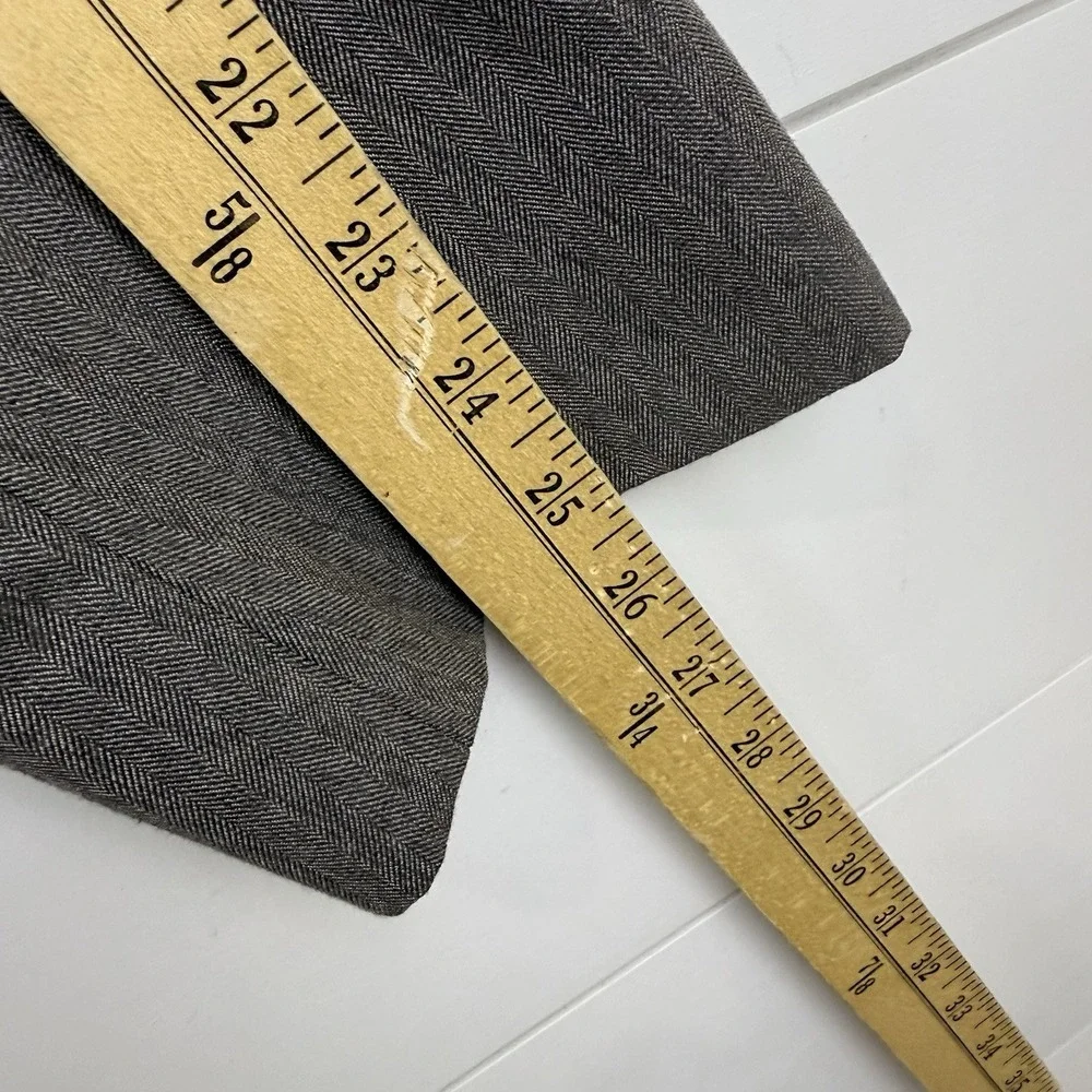 BANANA REPUBLIC TAILORED SLIM‎ FIT HERRINGBONE MUSHROOM BLAZER Men 42R